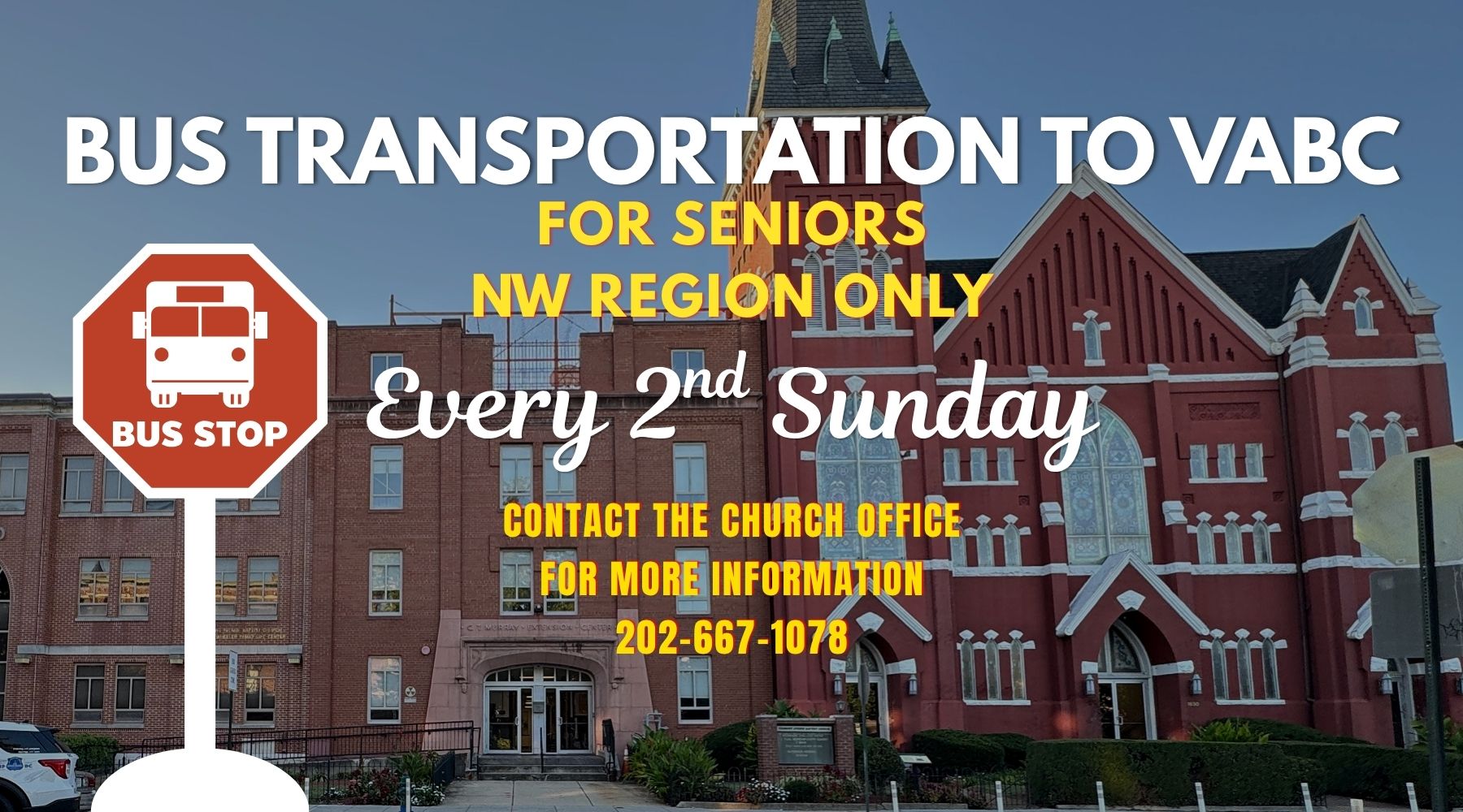 VABC Offers Bus Service