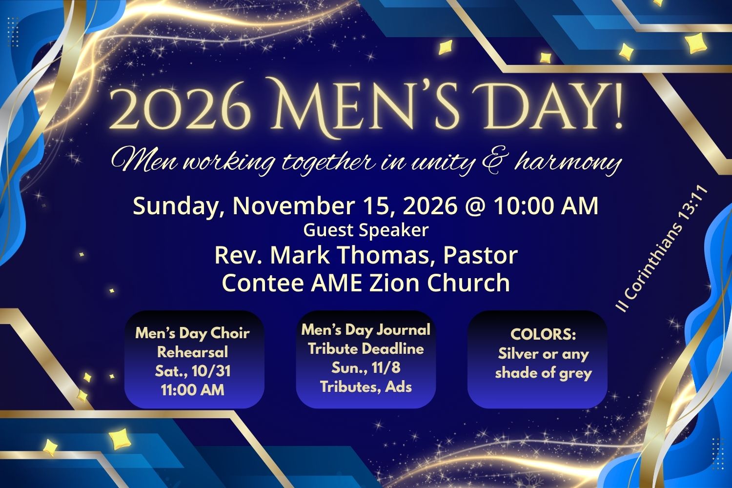 VABC 2026 Men's Day